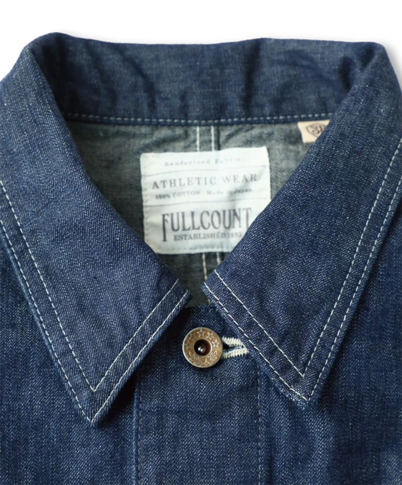Denim Chore Jacket Indigo Blue/インディゴブルー 40(MEN)