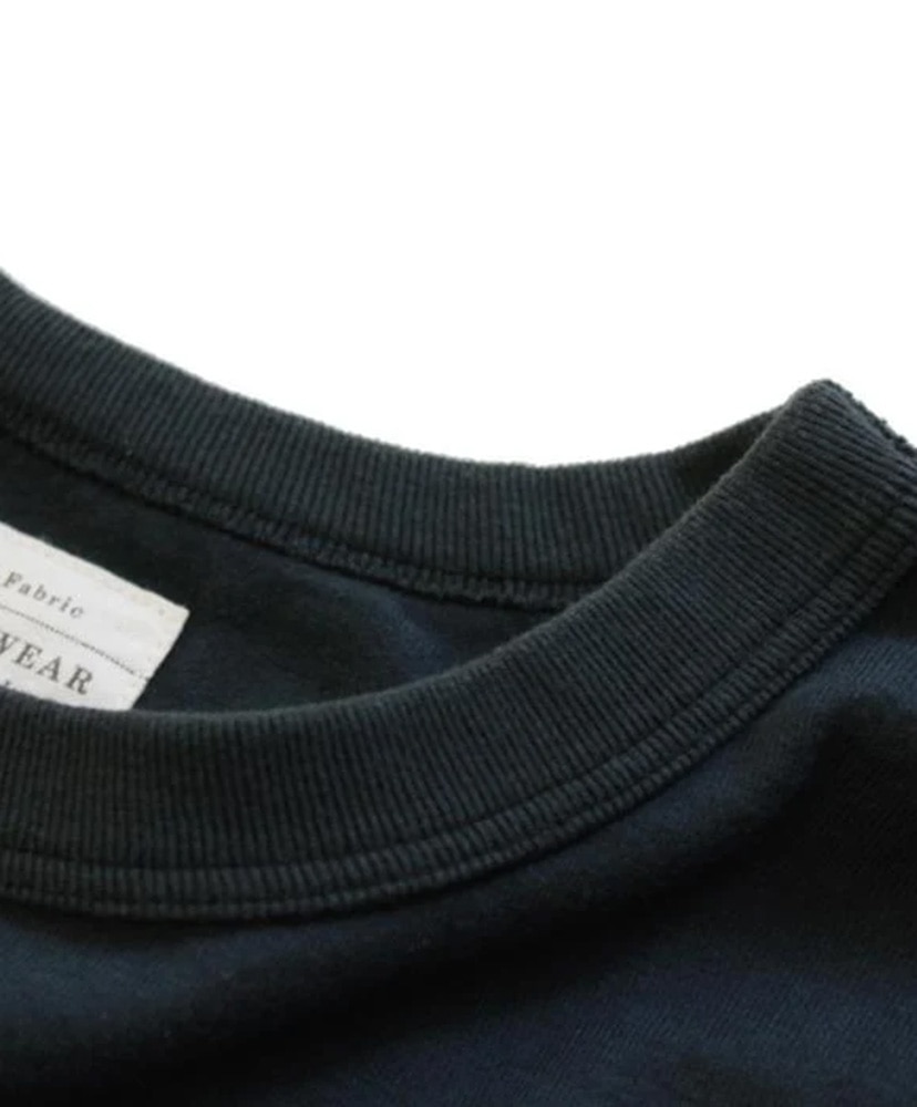 Flat Seam Heavyweight Longsleeve T Shirt Ink Black/インクブラック 40(MEN)