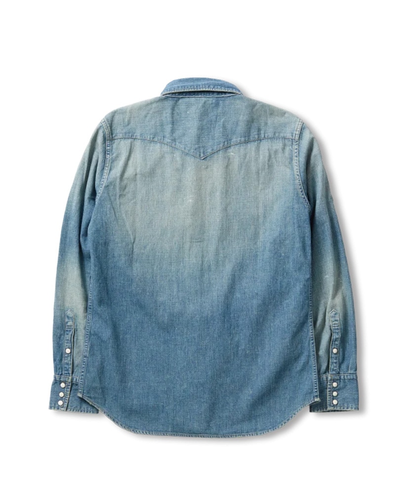 Denim Western Shirts Indigo Blue/インディゴブルー 42(MEN)