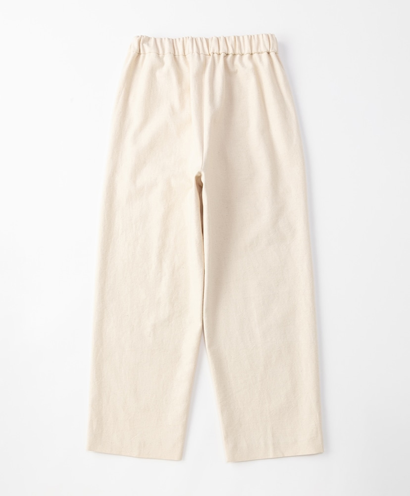 Organic Cotton Easy pants Ivory/アイボリー F(WOMEN)