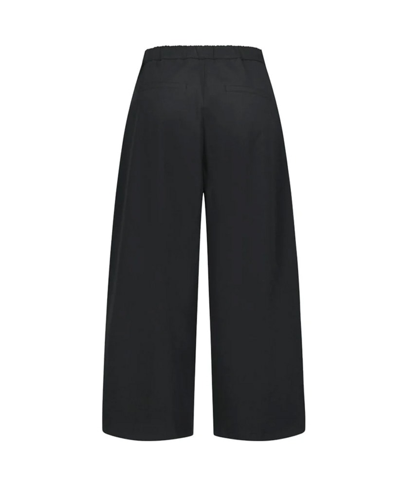 Two Tuck Wide Banding Pants Black/ブラック 0(WOMEN)