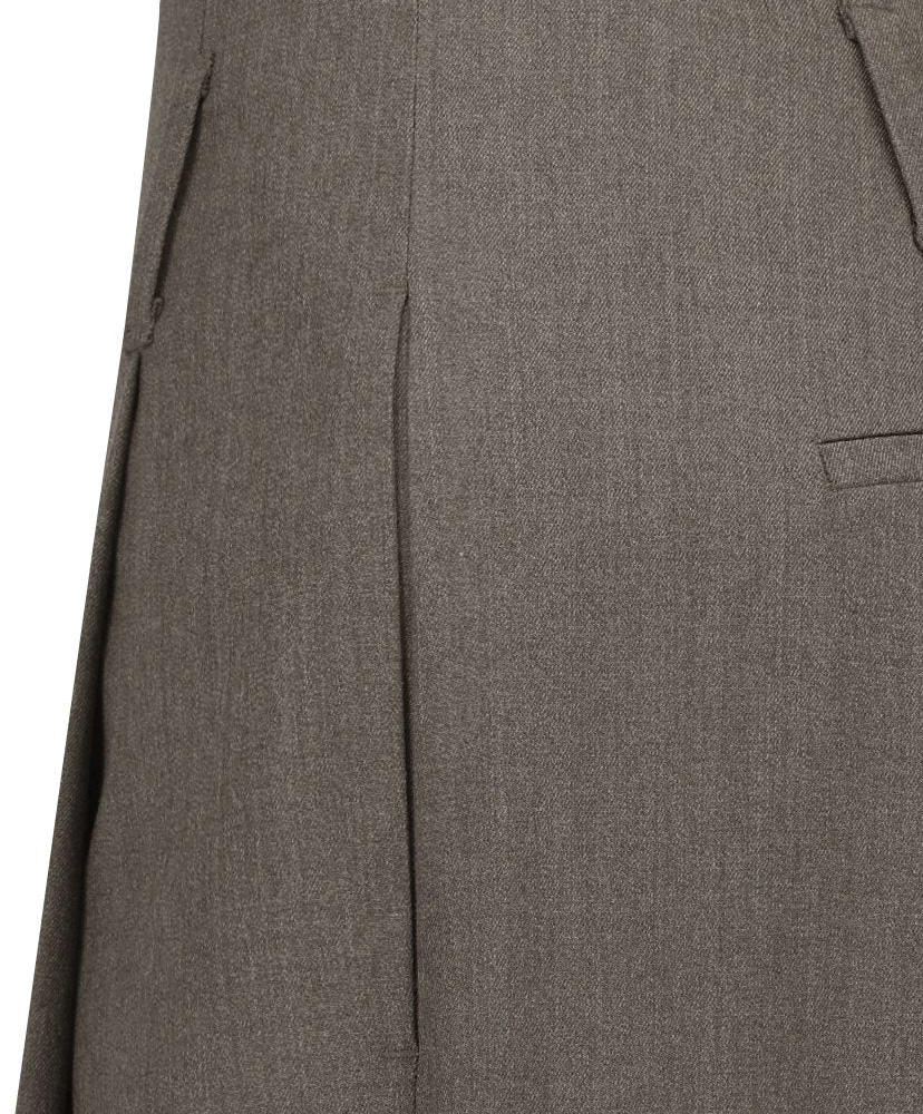 Straight Tuck Pants Brown/ブラウン 0(WOMEN)