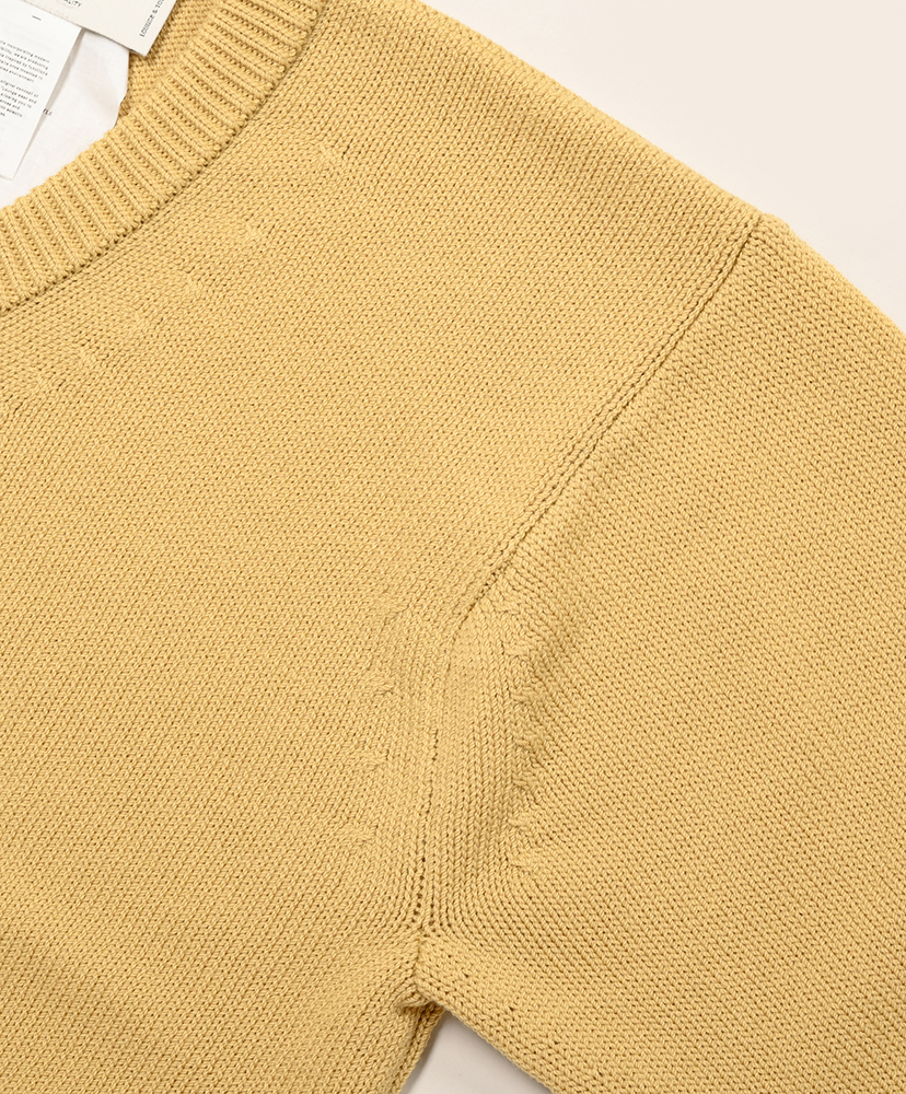 Twist Wool V Neck P/O Straw/ストロー 10(MEN)