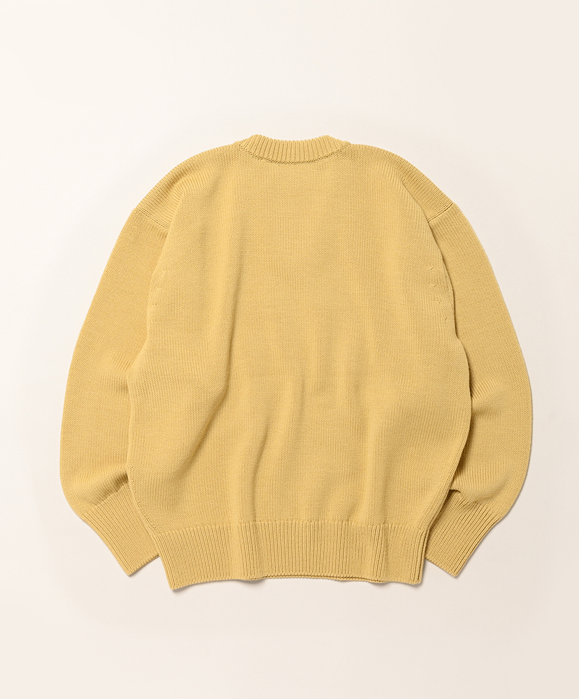 Twist Wool V Neck P/O Straw/ストロー 10(MEN)