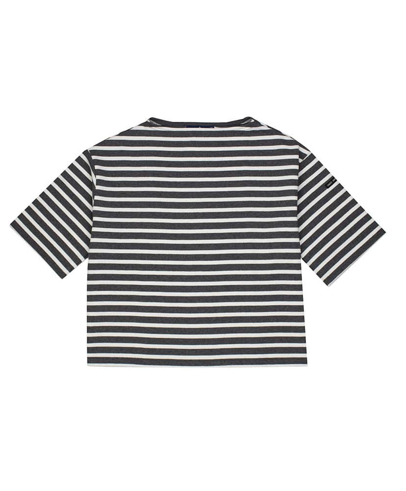 霜降りチャコール×白