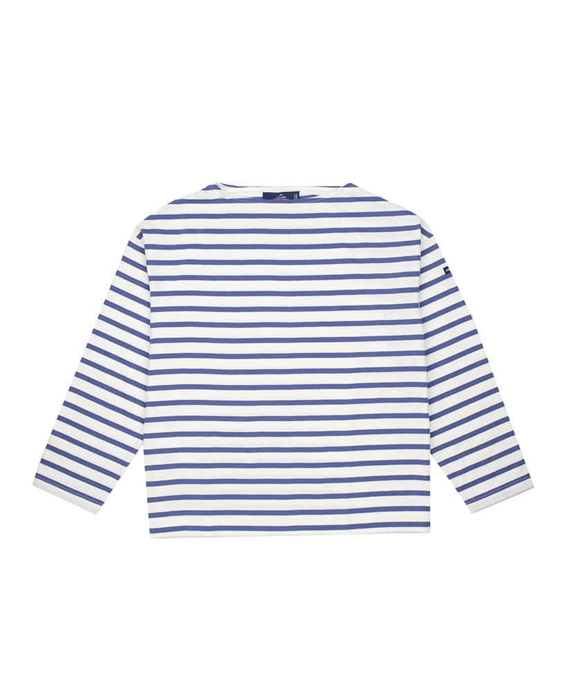 生成り×ロイヤルブルー