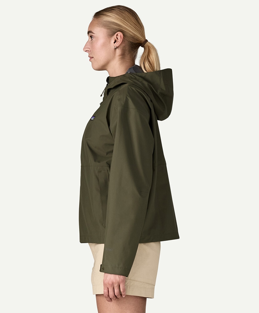 Women's Mesa Lane Rain Jacket BSNG/ベイスングリーン L(WOMEN)