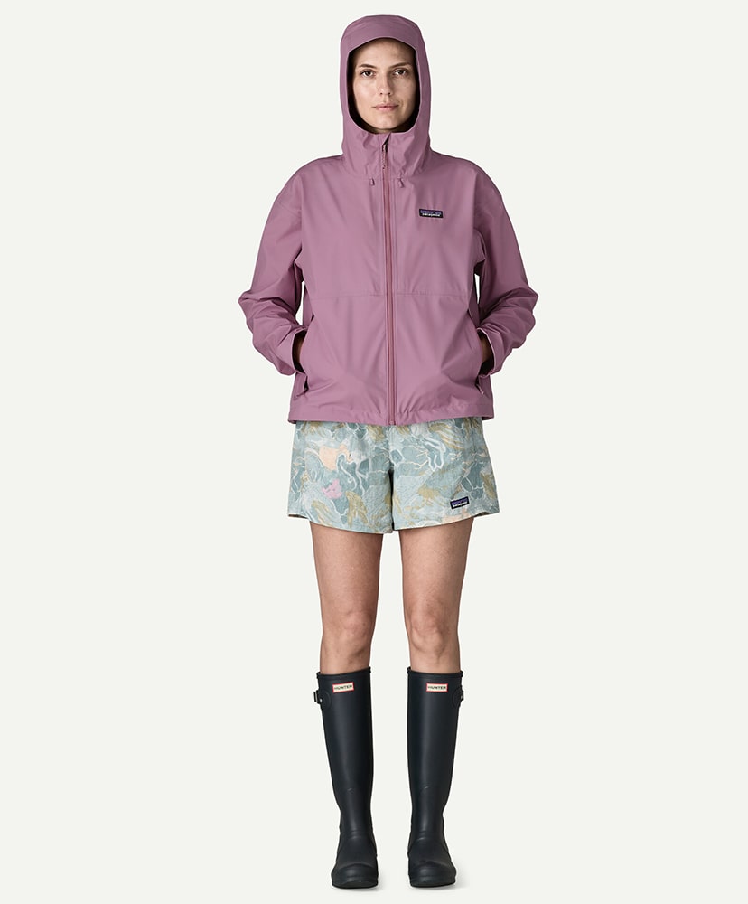 Women's Mesa Lane Rain Jacket LVT/ライトバイオレット M(WOMEN)
