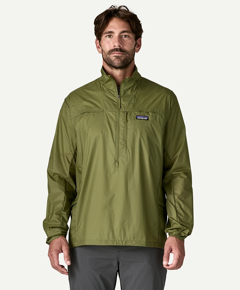 Men's Houdini Stash 1/2 Zip Pullover CPRG/ケイパーグリーン L(MEN)