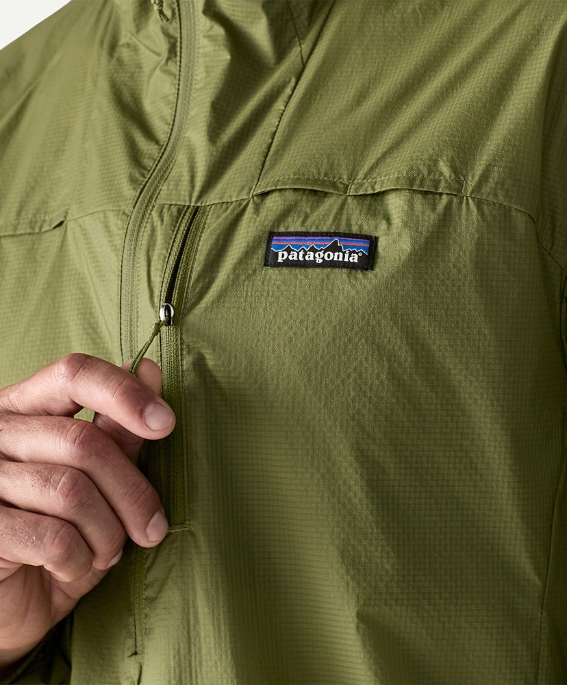 Men's Houdini Stash 1/2 Zip Pullover CPRG/ケイパーグリーン L(MEN)