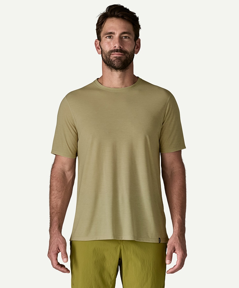 Men's Capilene Cool Trail Shirt WSTO/ウェザードストーン L(MEN)