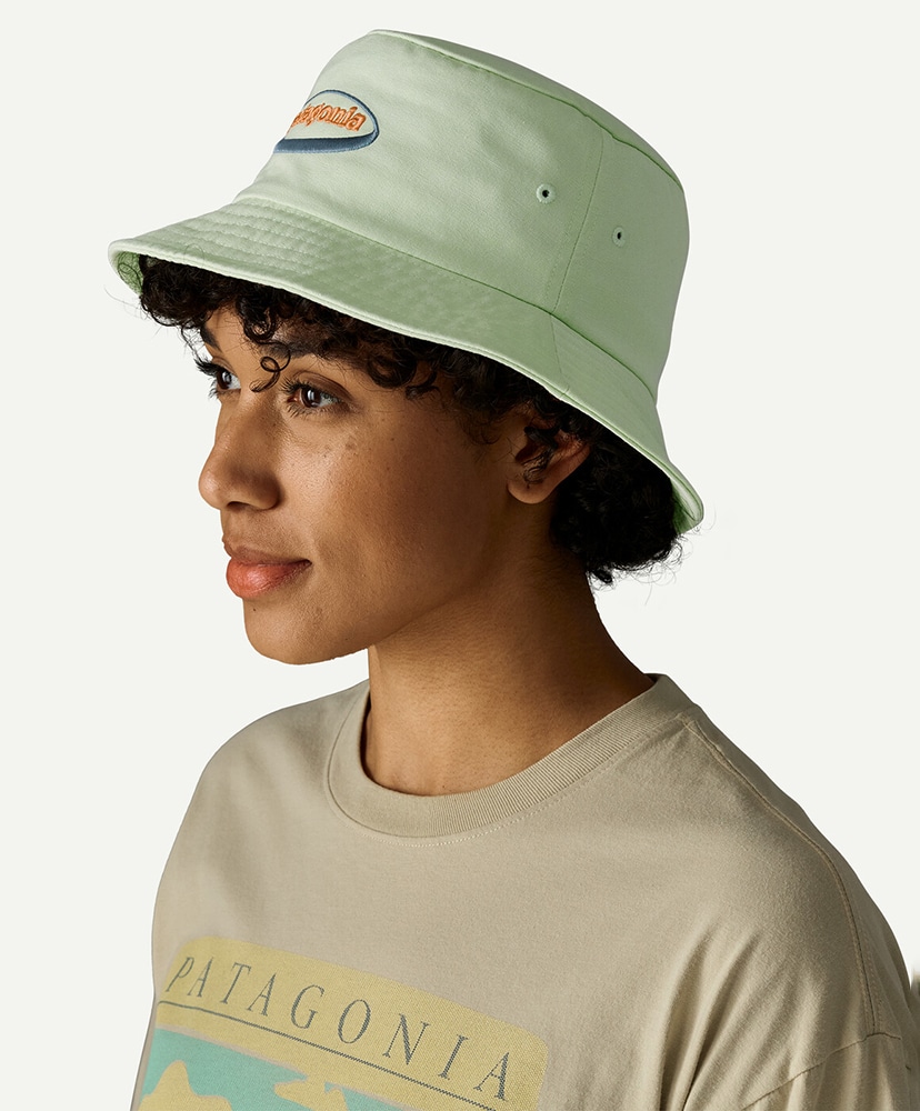 Bucket Hat OLLN/95オーバルロゴライケングリーン L/XL