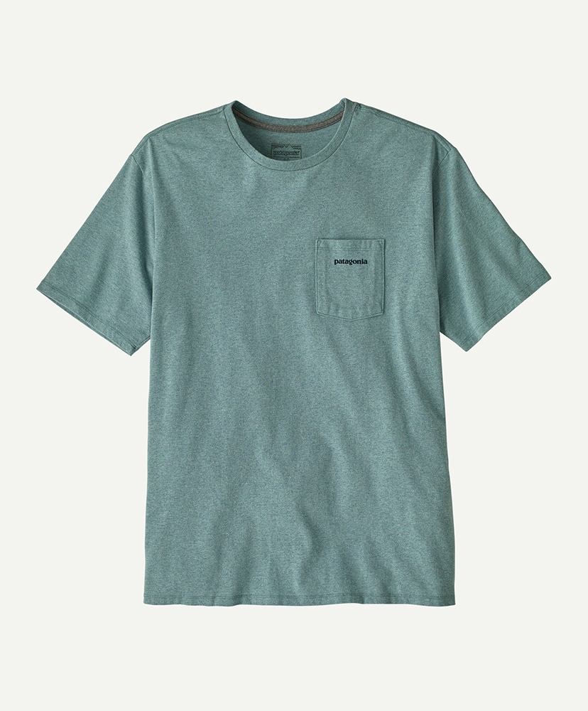 Men's Boardshort Logo Pocket Responsibili-Tee BLSG/ブルーセージ L(MEN)