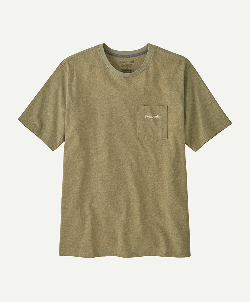 Men's Boardshort Logo Pocket Responsibili-Tee GMTG/ガムツリーグリーン L(MEN)