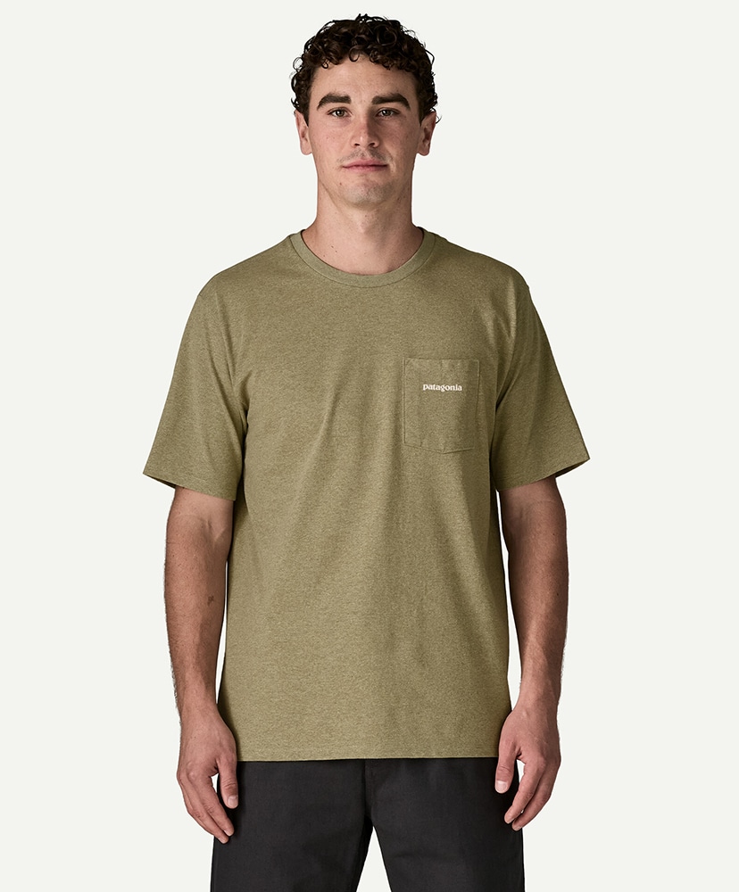 Men's Boardshort Logo Pocket Responsibili-Tee GMTG/ガムツリーグリーン L(MEN)