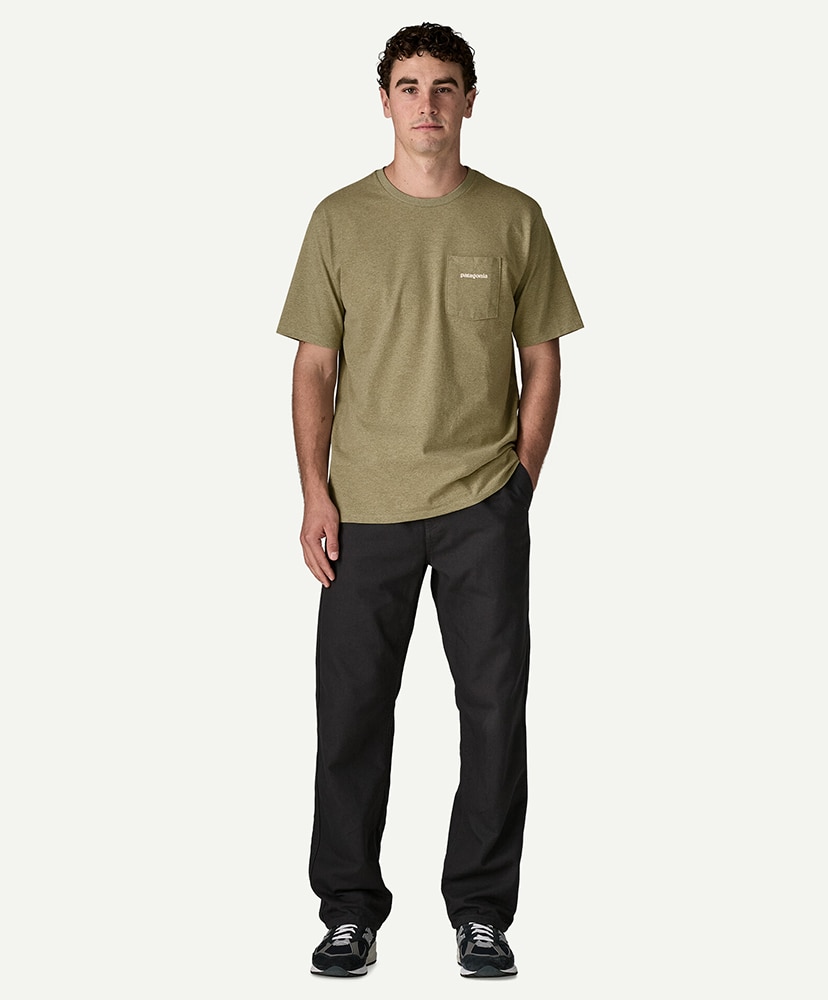 Men's Boardshort Logo Pocket Responsibili-Tee GMTG/ガムツリーグリーン L(MEN)