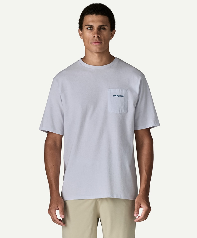 Men's Boardshort Logo Pocket Responsibili-Tee WHI/ホワイト L(MEN)