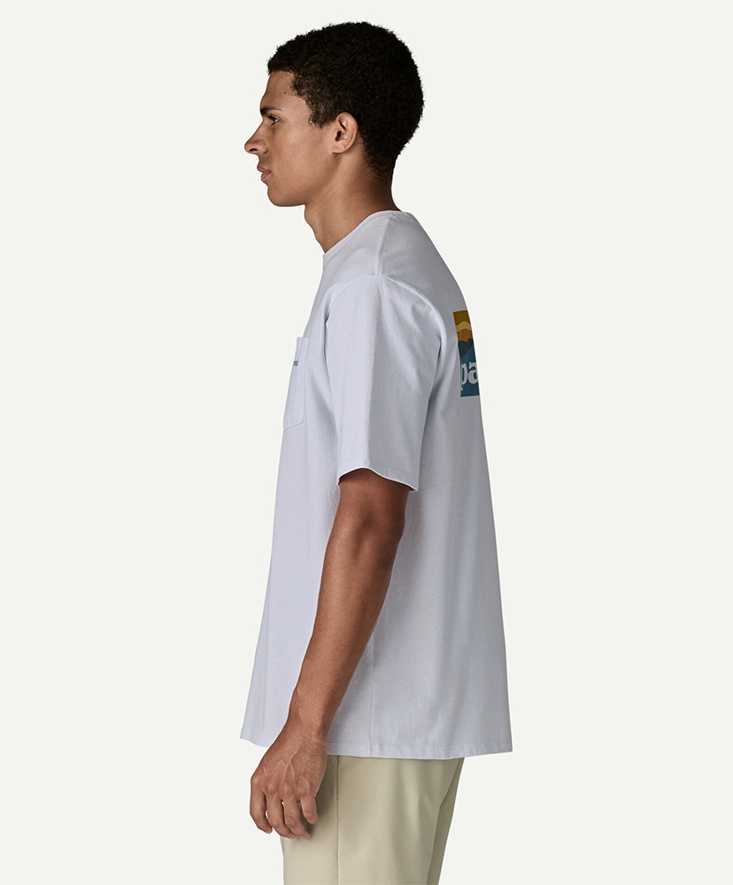 Men's Boardshort Logo Pocket Responsibili-Tee WHI/ホワイト L(MEN)