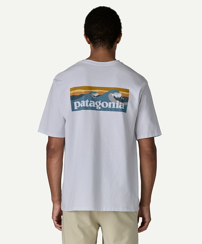 Men's Boardshort Logo Pocket Responsibili-Tee WHI/ホワイト L(MEN)