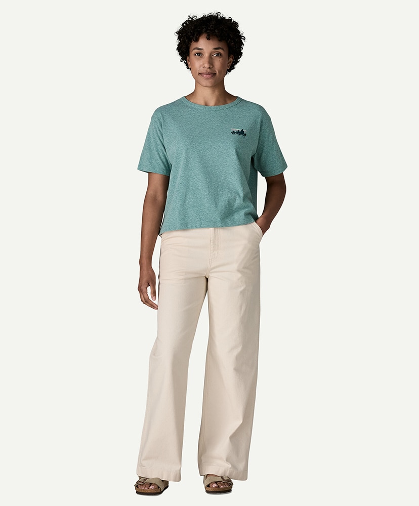 Women's '73 Skyline Easy Cut Responsibili-Tee BLSG/ブルーセージ S(WOMEN)