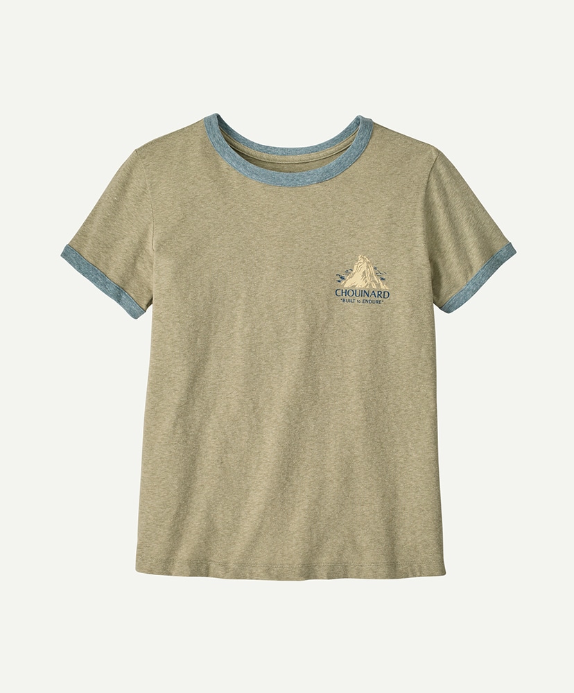 Women's Chouinard Crest Ringer Responsibili-Tee WSTO/ウェザードストーン L(WOMEN)