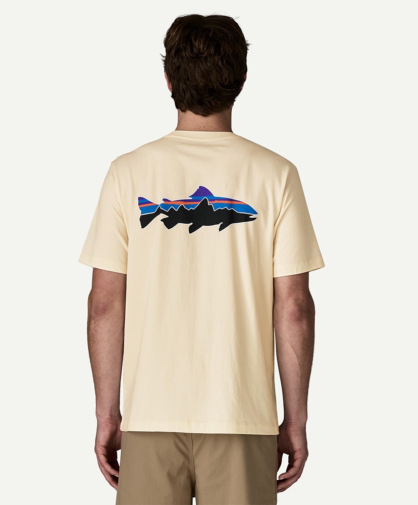 Men's Fitz Roy Trout T-Shirt UDNL/アンダイドナチュラル L(MEN)