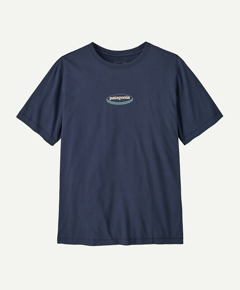 Men's '95 Oval Logo T-Shirt NNKO/ニューネイビー L(MEN)