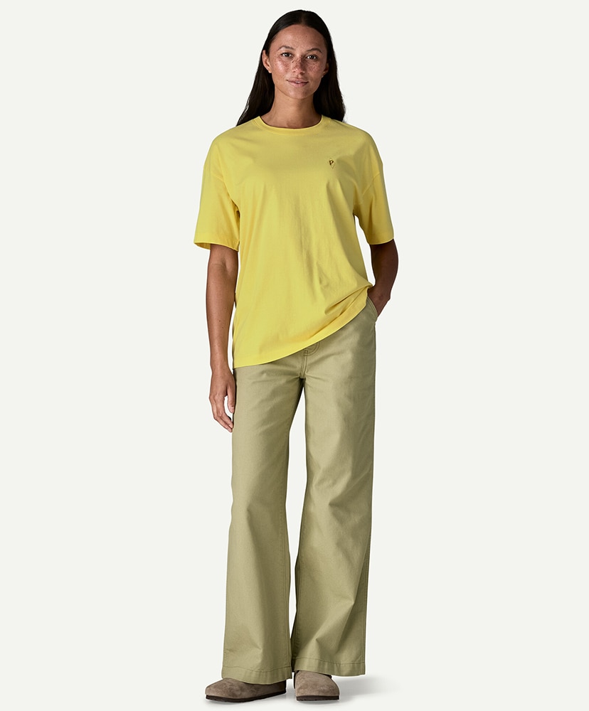 Women's Water People Spotter Oversized T-Shirt LMZ/レモンゼスト S(WOMEN)