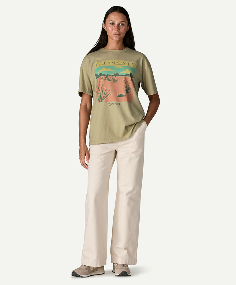 Women's Desert Glow Oversized T-Shirt WSTO/ウェザードストーン S(WOMEN)