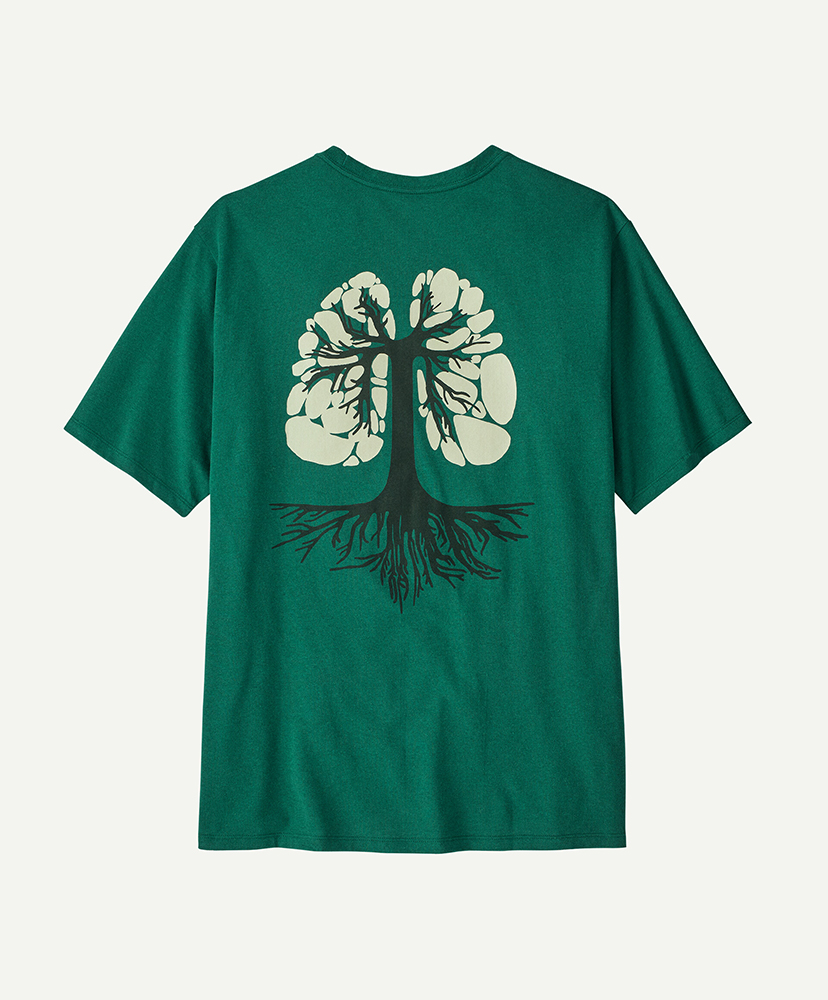 Men's Run Like Roots Responsibili-Tee GEMG/ジェムグリーン L(MEN)