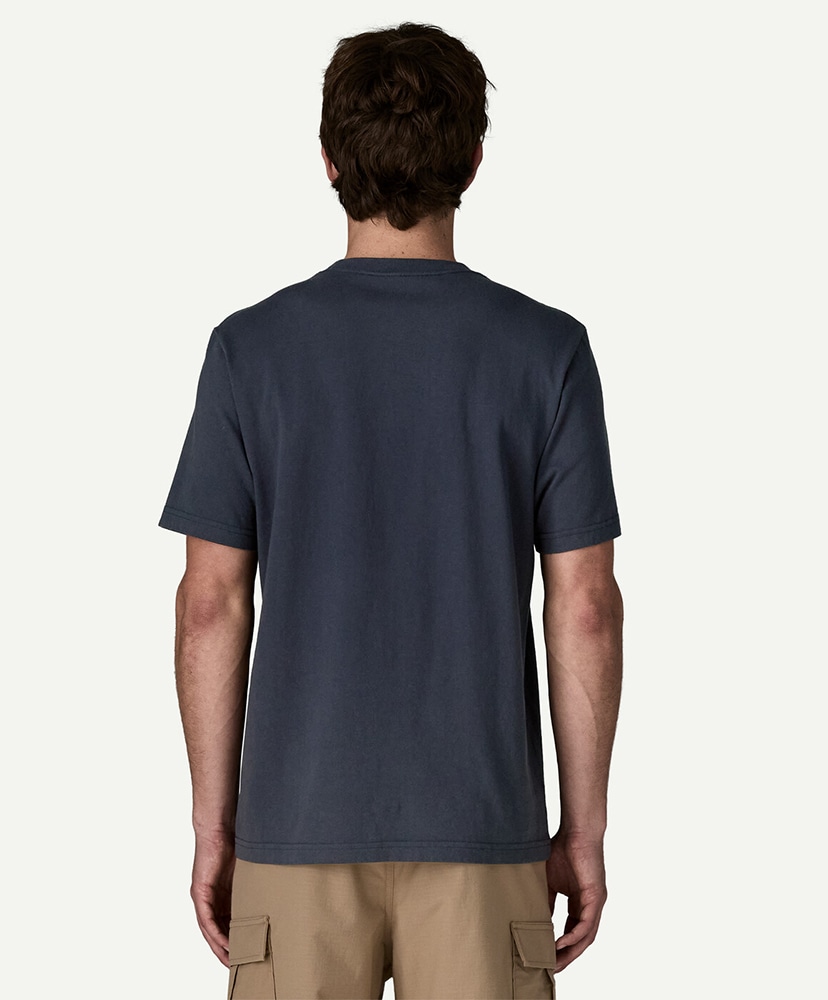 Men's Midweight '95 Oval Logo Pocket Tee NENA/ニューネイビー L(MEN)