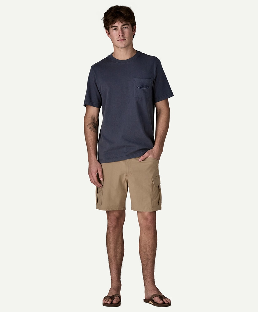 Men's Midweight '95 Oval Logo Pocket Tee NENA/ニューネイビー L(MEN)