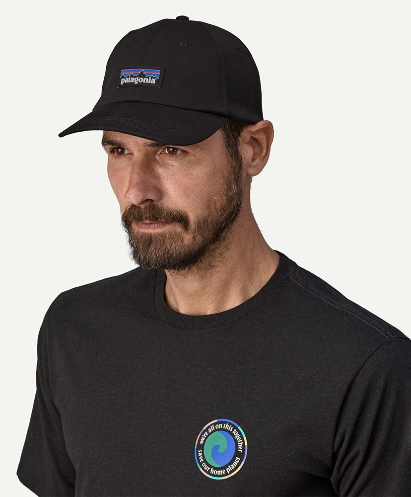 P-6 Label Trad Cap BLK/ブラック ALL