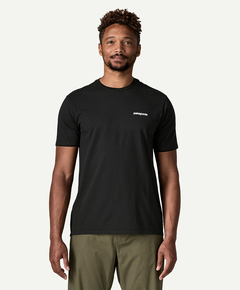 Men's P-6 Logo Responsibili Tee BLK/ブラック L(MEN)