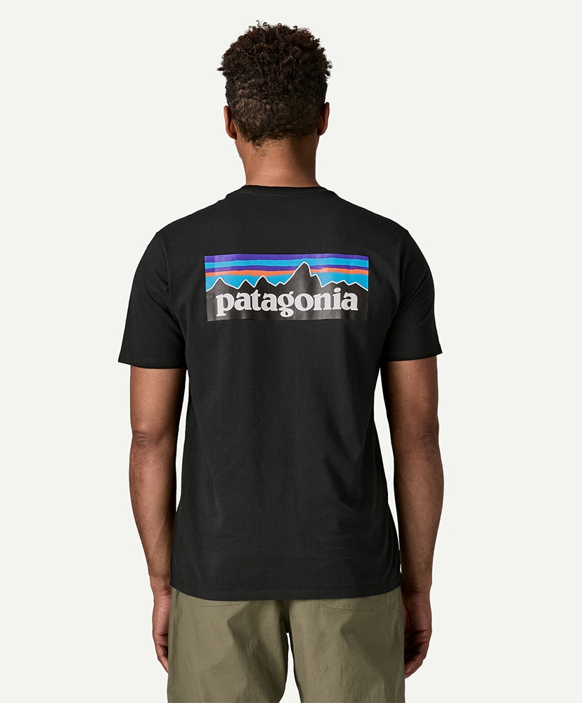 Men's P-6 Logo Responsibili Tee BLK/ブラック L(MEN)