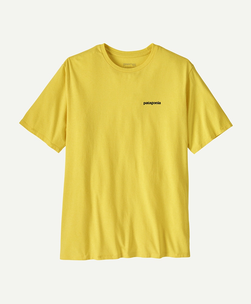 Men's P-6 Logo Responsibili Tee POLM/P-6アウトラインレモンゼスト L(MEN)