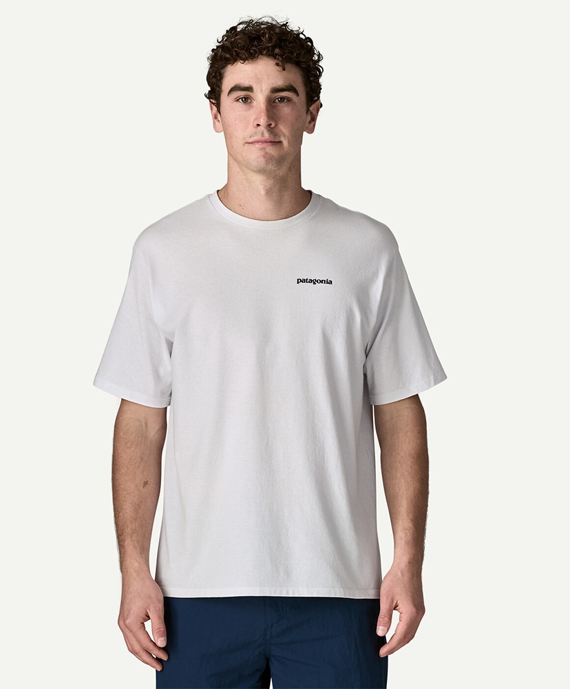 Men's P-6 Logo Responsibili Tee WHI/ホワイト L(MEN)