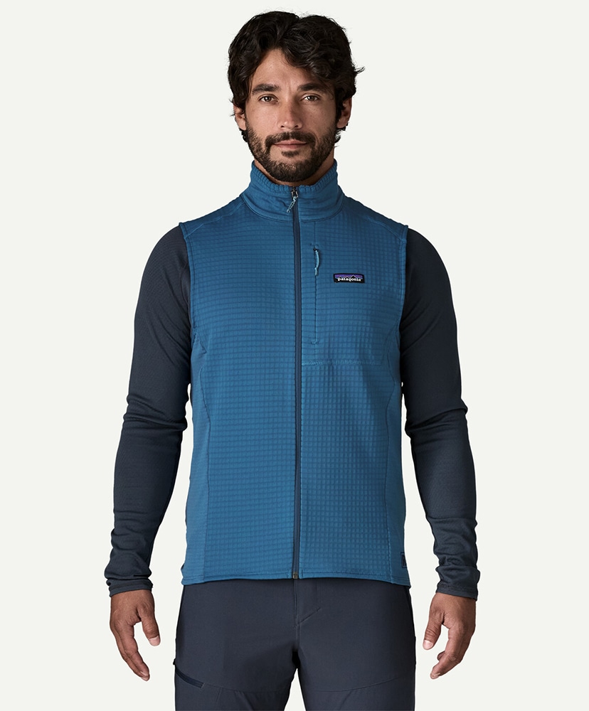 Men's R1 Vest AQT/アクアティックブルー L(MEN)