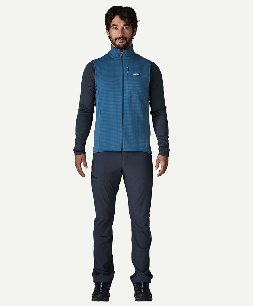 Men's R1 Vest AQT/アクアティックブルー L(MEN)