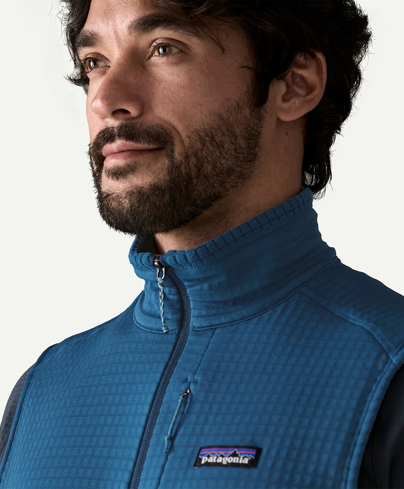 Men's R1 Vest AQT/アクアティックブルー L(MEN)