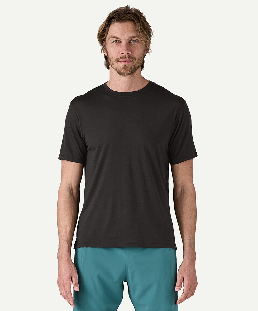 Men's Capilene Cool Merino Blend Shirt BLK/ブラック L(MEN)