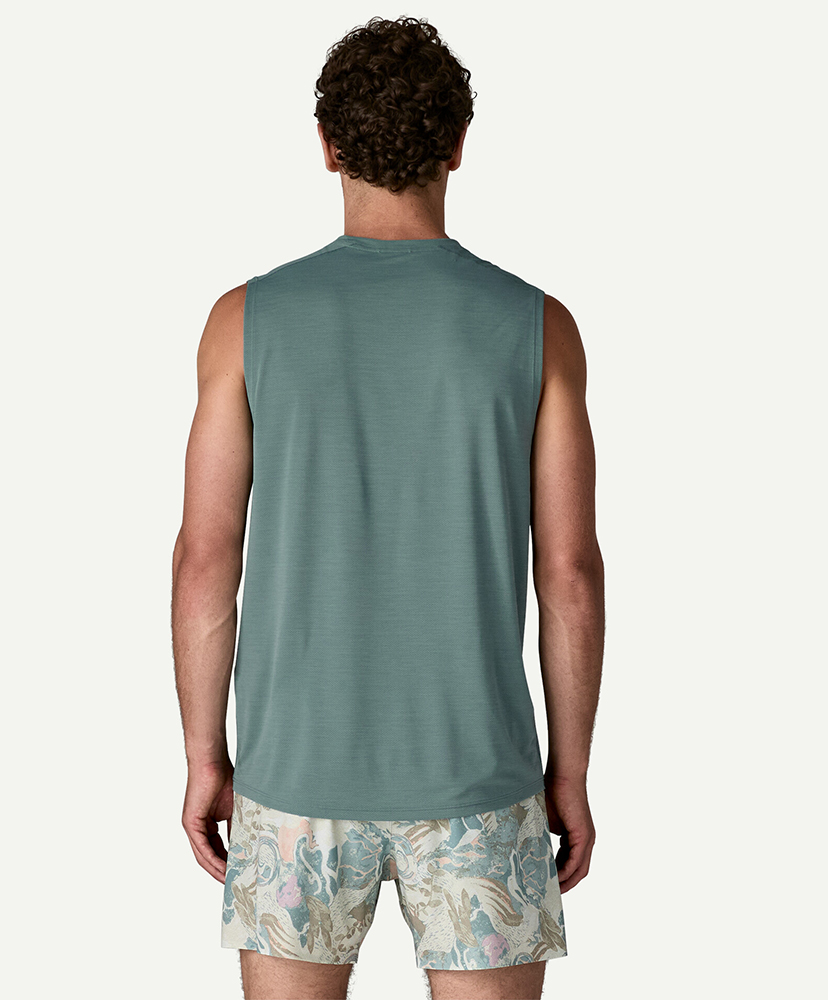 Men's Capilene Cool Ultra Tank Top BSLX/ブルーセージ L(MEN)