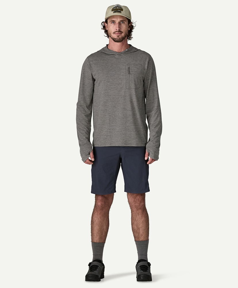 Men's Capilene cool Sun Hoody FGNX/フォージグレイ L(MEN)