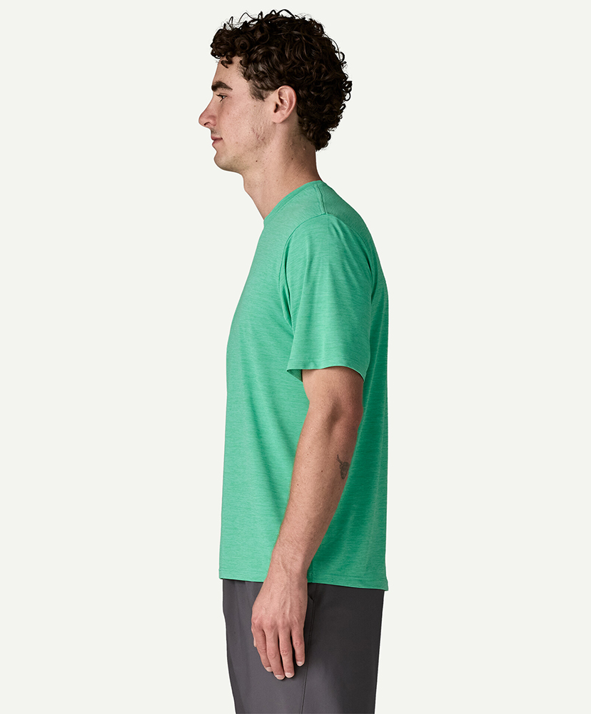 Men's Capilene Cool Daily Shirt AQSX/アクアストーン L(MEN)