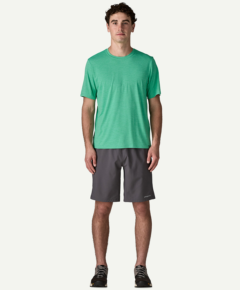 Men's Capilene Cool Daily Shirt AQSX/アクアストーン L(MEN)