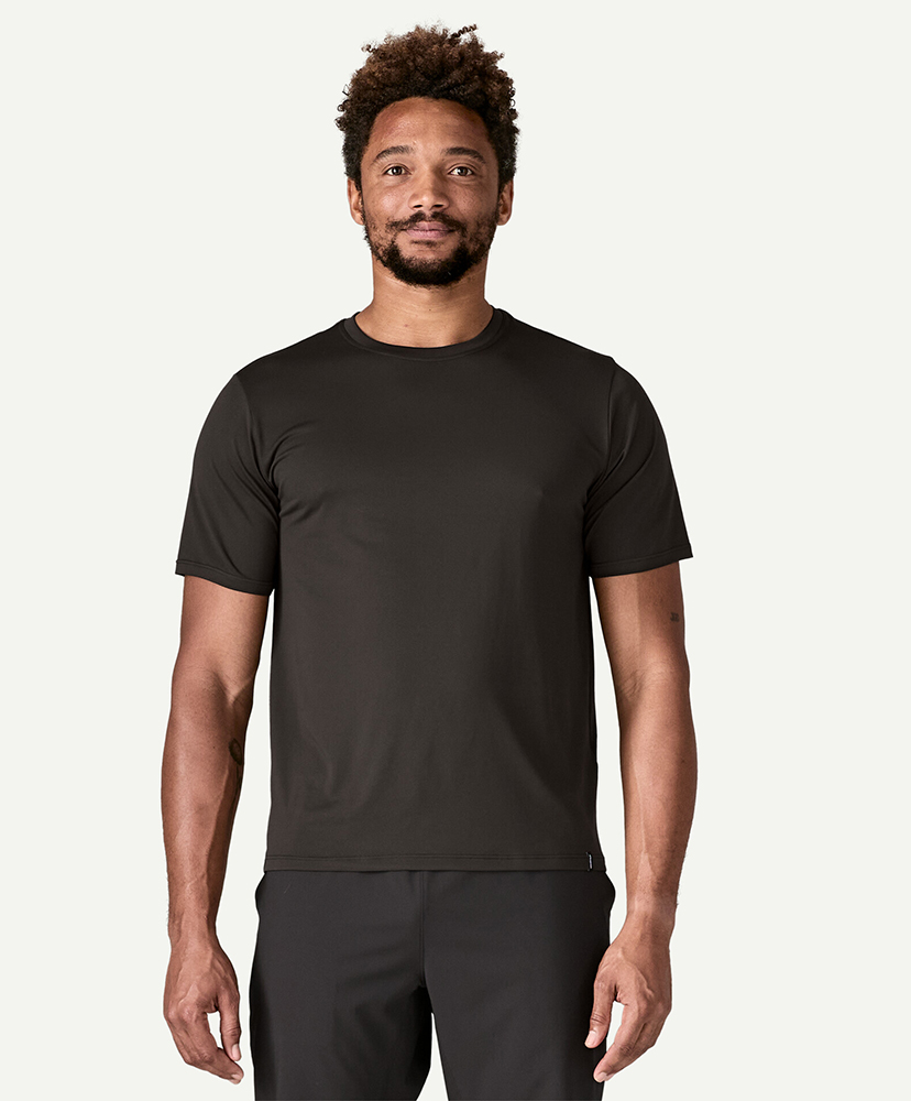 Men's Capilene Cool Daily Shirt BLK/ブラック L(MEN)