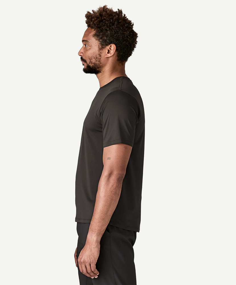 Men's Capilene Cool Daily Shirt BLK/ブラック L(MEN)