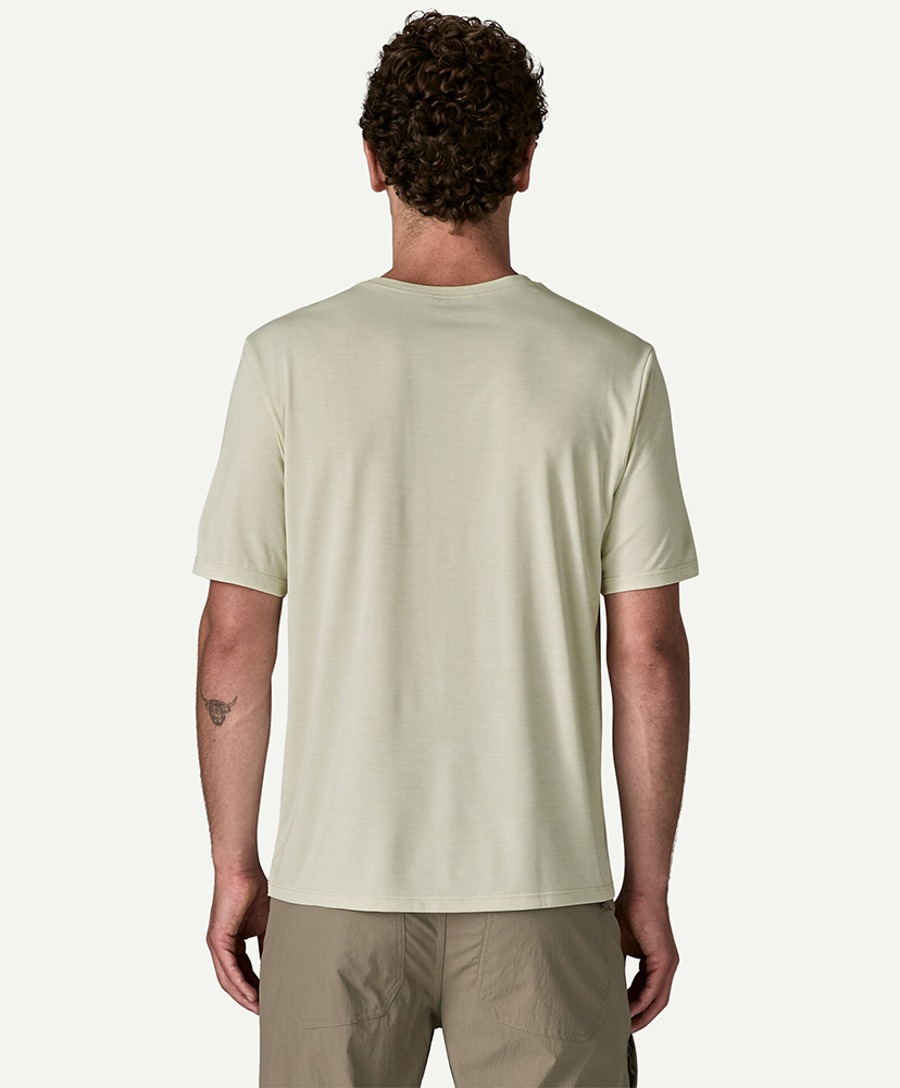 Men's Capilene Cool Daily Shirt DYWH/ダイノホワイト L(MEN)