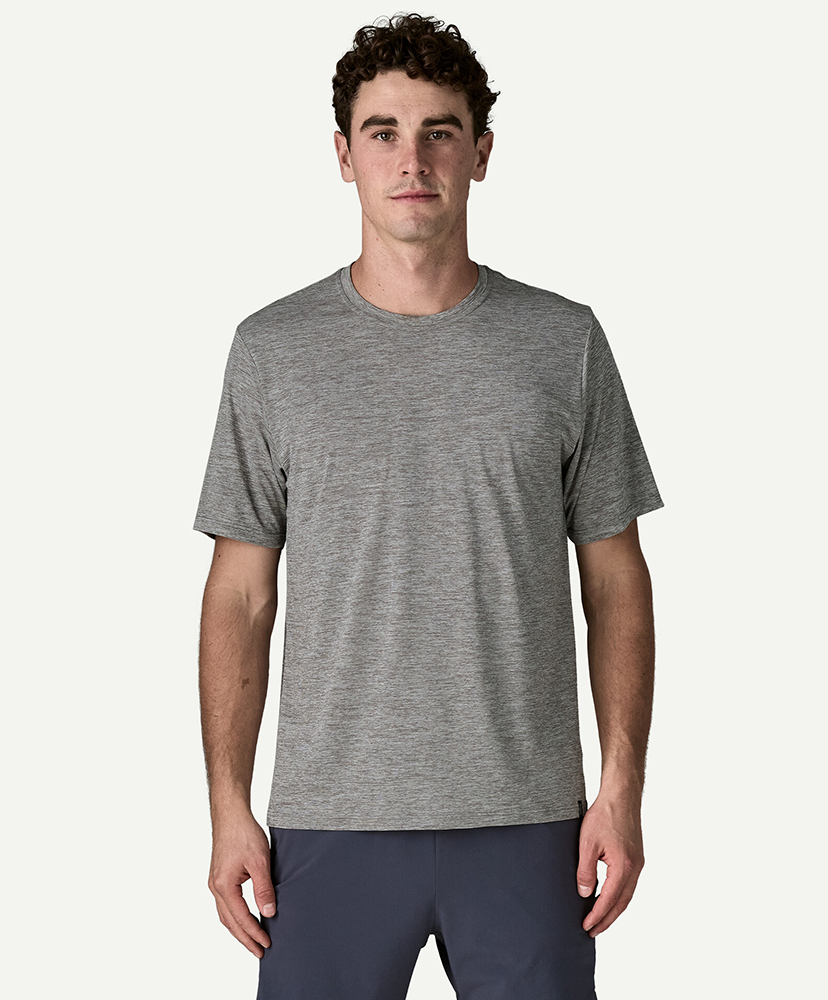Men's Capilene Cool Daily Shirt FEA/フェザーグレー L(MEN)