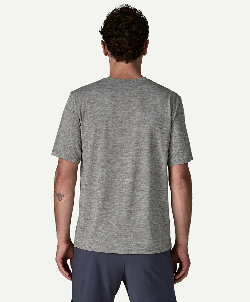 Men's Capilene Cool Daily Shirt FEA/フェザーグレー L(MEN)